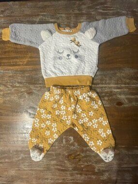 babygirl bunny coord set